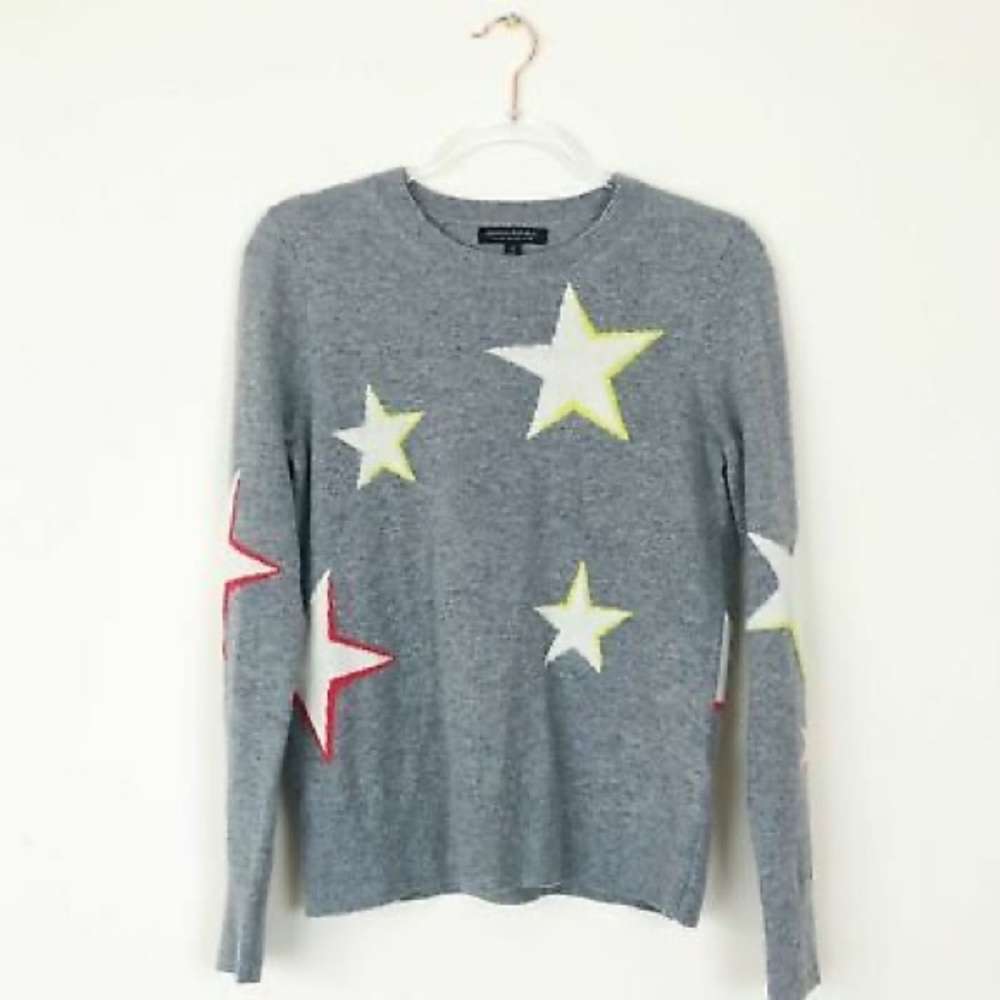 Banana republic grey star sweater